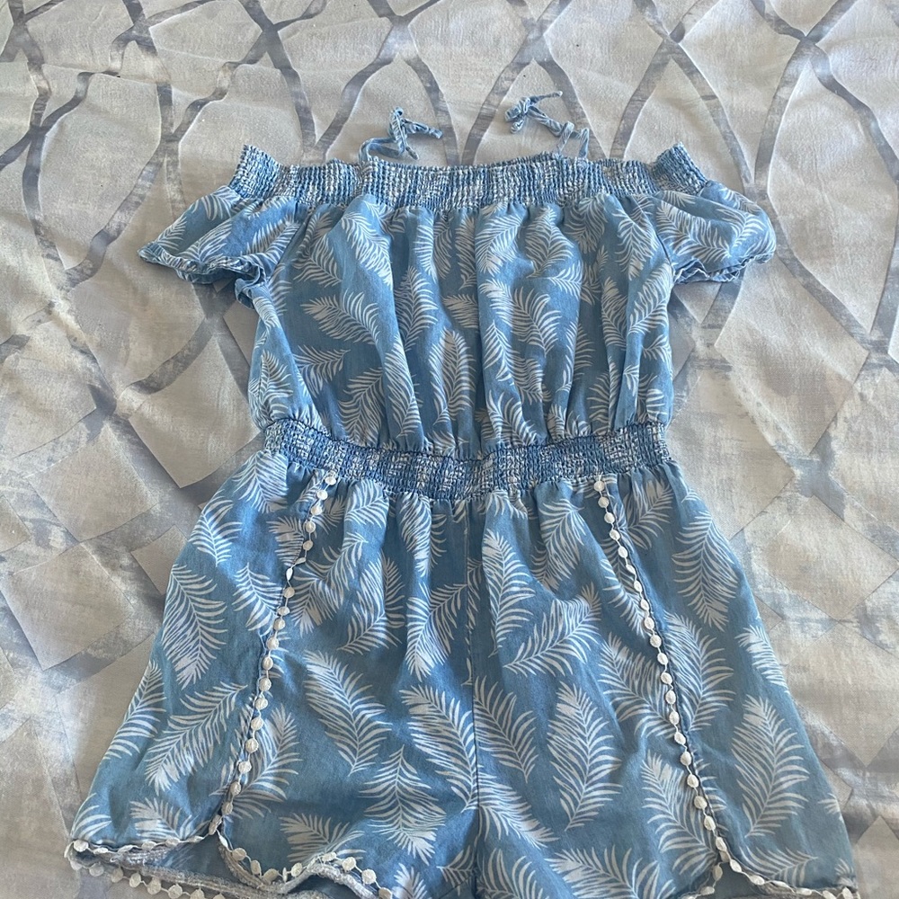 Short romper for girls